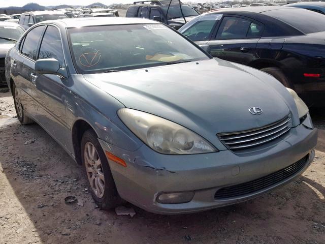 JTHBF30G730147702 - 2003 LEXUS ES 300 GREEN photo 1