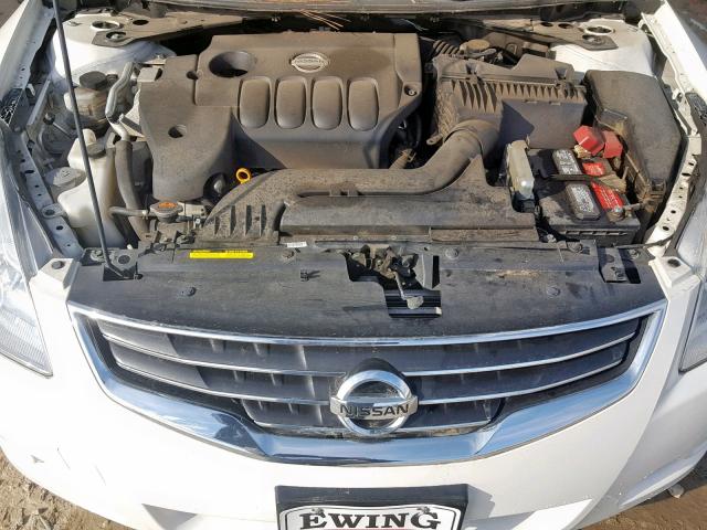 1N4AL2AP0CC143560 - 2012 NISSAN ALTIMA BAS WHITE photo 7