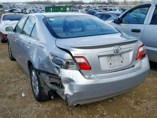 4T1BK46K39U083167 - 2009 TOYOTA CAMRY SE SILVER photo 3