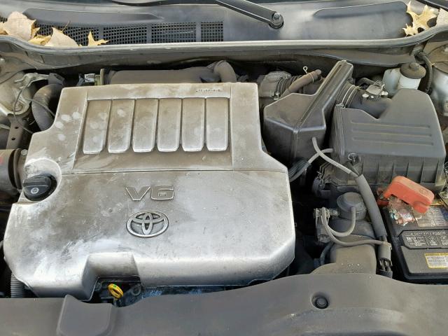 4T1BK46K39U083167 - 2009 TOYOTA CAMRY SE SILVER photo 7