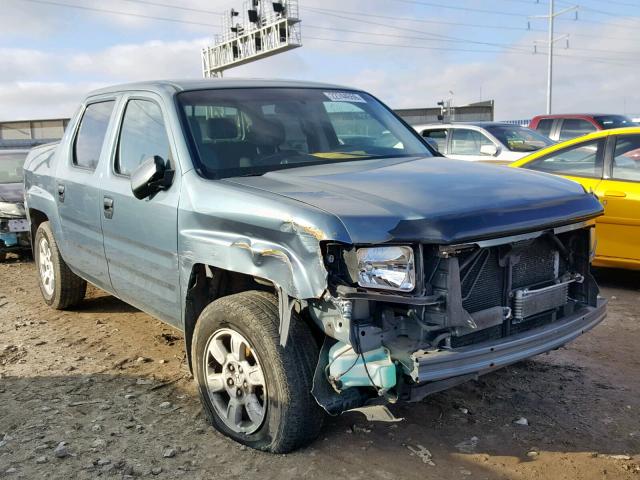 2HJYK16256H556767 - 2006 HONDA RIDGELINE BLUE photo 1