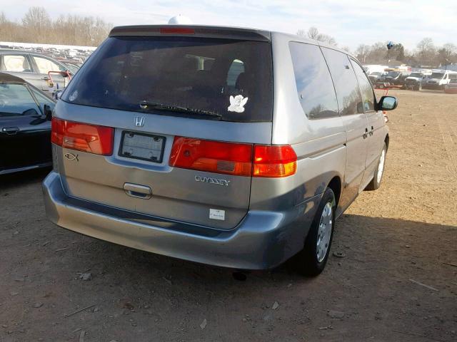 2HKRL1853YH573087 - 2000 HONDA ODYSSEY LX GRAY photo 4