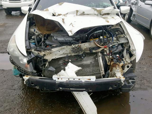 1HGCP36869A025050 - 2009 HONDA ACCORD EXL WHITE photo 9