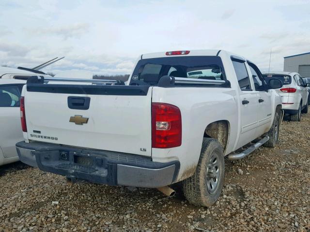 3GCRCREA1AG180669 - 2010 CHEVROLET SILVERADO WHITE photo 4