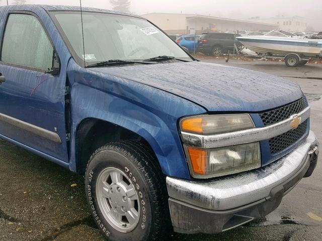 1GCCS136868206805 - 2006 CHEVROLET COLORADO BLUE photo 9