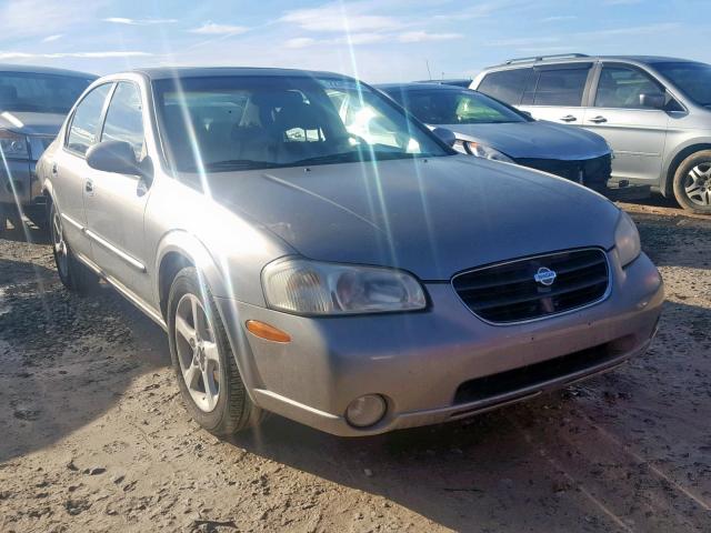 JN1CA31D01T808865 - 2001 NISSAN MAXIMA GXE GRAY photo 1