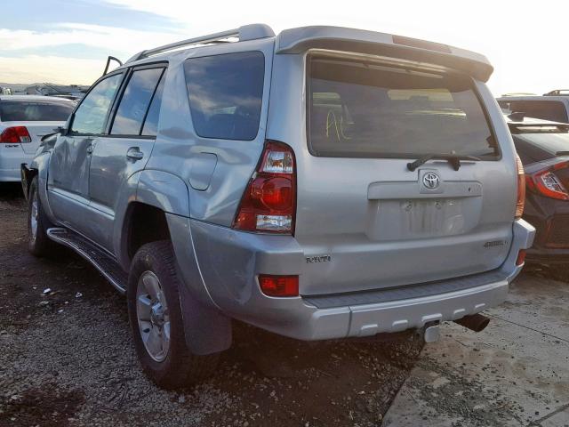 JTEZT17R630011366 - 2003 TOYOTA 4RUNNER LI SILVER photo 3