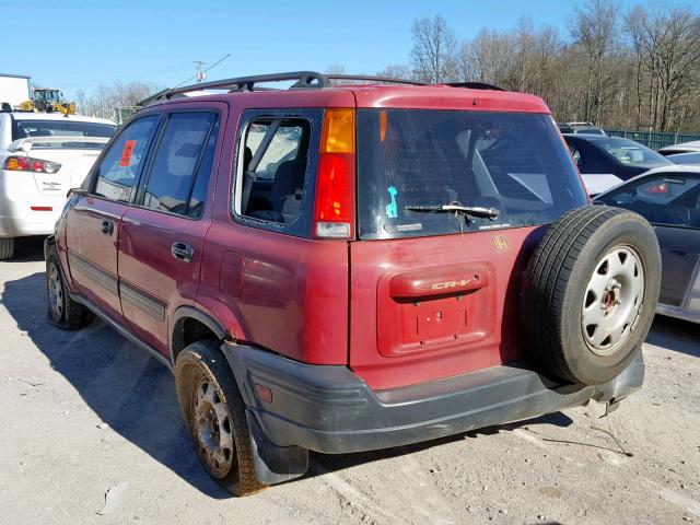 JHLRD184XVC022699 - 1997 HONDA CR-V LX RED photo 3