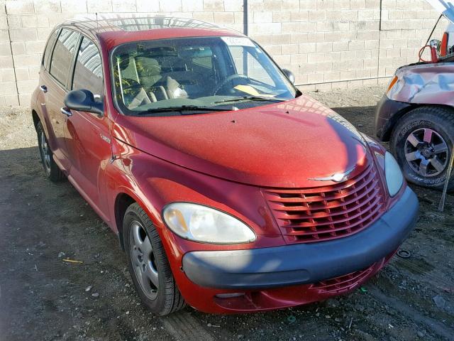 3C8FY68B32T287608 - 2002 CHRYSLER PT CRUISER RED photo 1