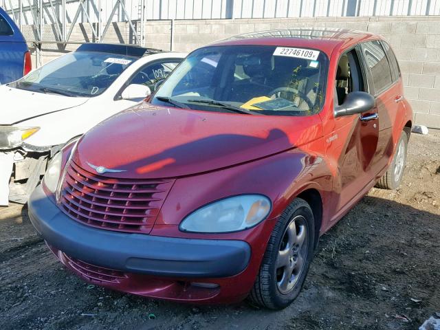 3C8FY68B32T287608 - 2002 CHRYSLER PT CRUISER RED photo 2