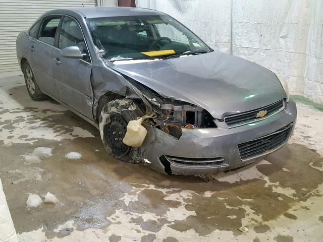 2G1WT58K369195023 - 2006 CHEVROLET IMPALA LT GRAY photo 1