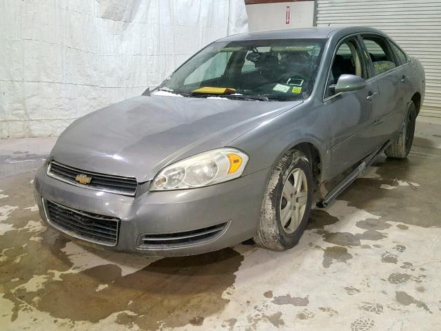 2G1WT58K369195023 - 2006 CHEVROLET IMPALA LT GRAY photo 2