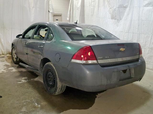 2G1WT58K369195023 - 2006 CHEVROLET IMPALA LT GRAY photo 3