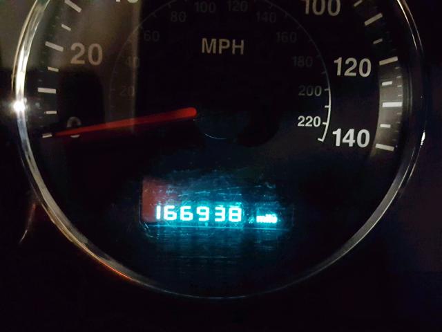 1J8HG48K97C620102 - 2007 JEEP COMMANDER BLACK photo 8