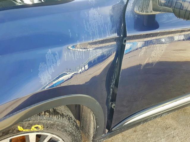 JA4AD3A30GZ033759 - 2016 MITSUBISHI OUTLANDER BLUE photo 9