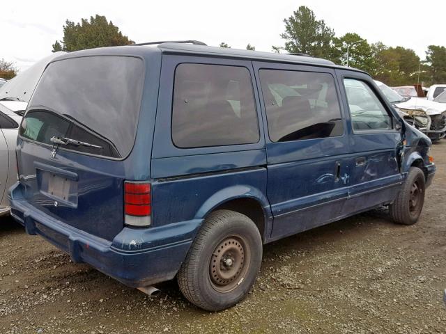 2B4GH2531SR268406 - 1995 DODGE CARAVAN GREEN photo 4