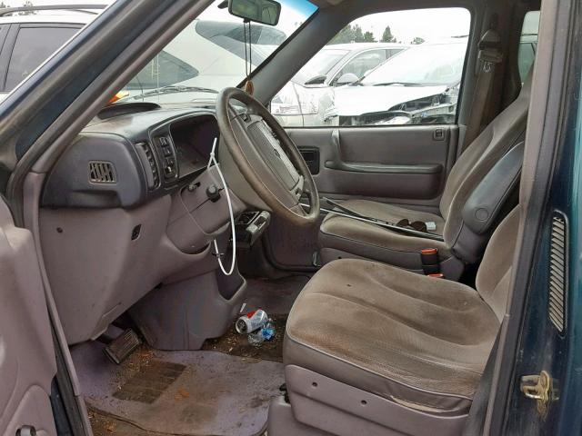 2B4GH2531SR268406 - 1995 DODGE CARAVAN GREEN photo 5