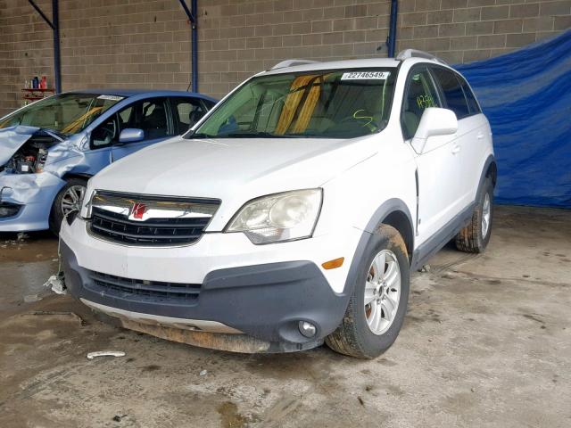 3GSCL33P48S573202 - 2008 SATURN VUE XE WHITE photo 2