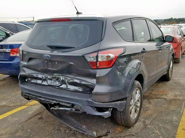 1FMCU0F79HUD81501 - 2017 FORD ESCAPE S GRAY photo 4