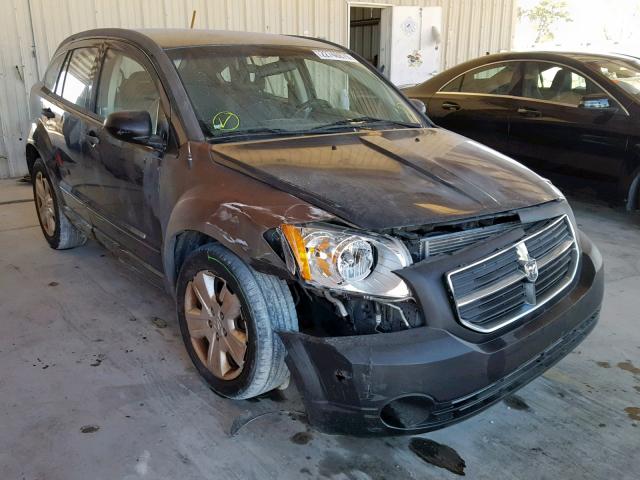 1B3HB48B27D374558 - 2007 DODGE CALIBER SX CHARCOAL photo 1