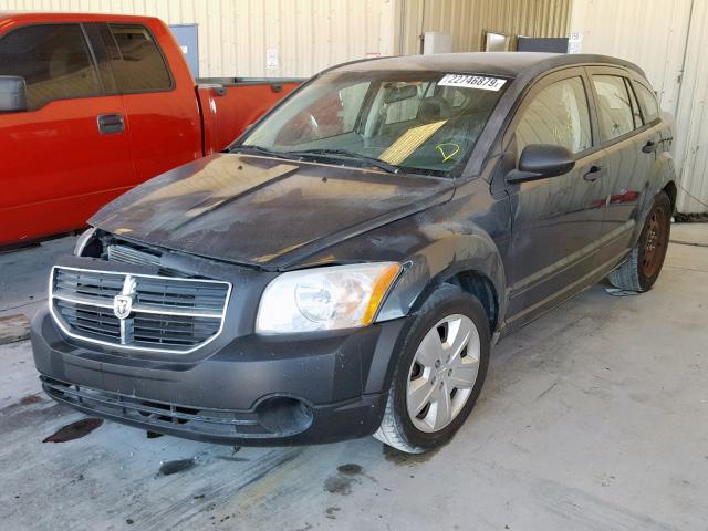 1B3HB48B27D374558 - 2007 DODGE CALIBER SX CHARCOAL photo 2