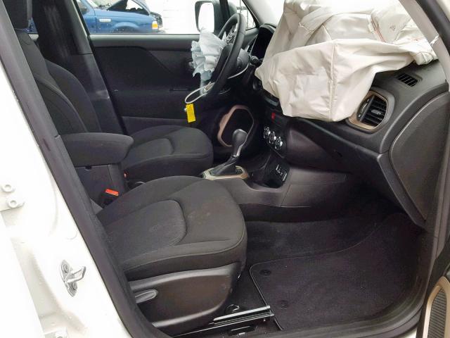 ZACCJAAB8HPF90230 - 2017 JEEP RENEGADE S Սպիտակ լուսանկար 5