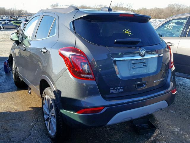 KL4CJASB6JB584368 - 2018 BUICK ENCORE PRE CHARCOAL photo 3