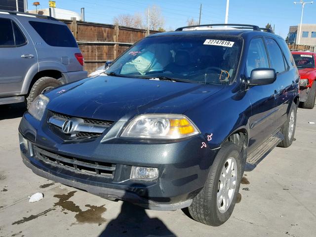 2HNYD18886H532750 - 2006 ACURA MDX TOURIN 绿色 照片 2