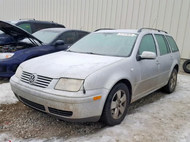 WVWSR61J36W003540 - 2006 VOLKSWAGEN JETTA GLS SILVER photo 2