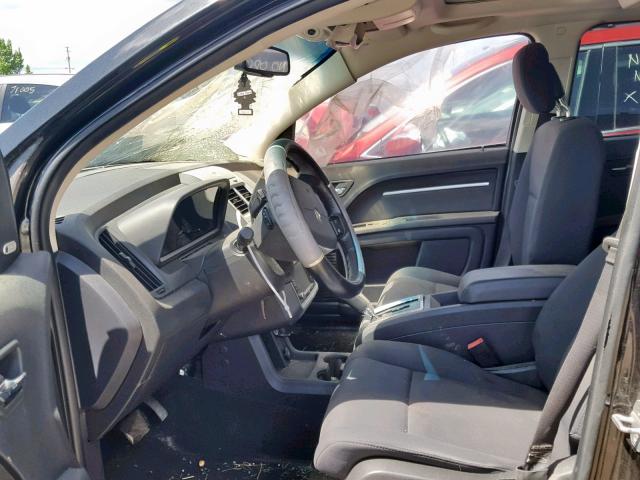 3D4PG5FV0AT210387 - 2010 DODGE JOURNEY SX შავი ფოტო 5
