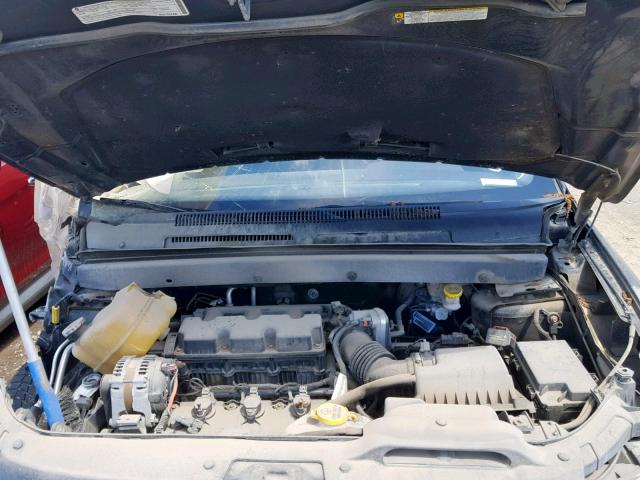 3D4PG5FV0AT210387 - 2010 DODGE JOURNEY SX შავი ფოტო 7