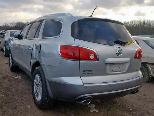 5GAER13768J193398 - 2008 BUICK ENCLAVE CX GRAY photo 3