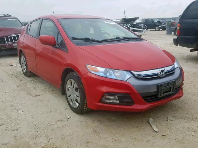 JHMZE2H36CS000630 - 2012 HONDA INSIGHT RED photo 1