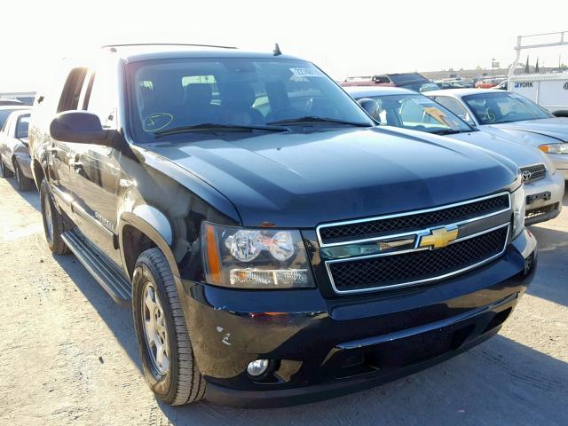 1GNSCJE09ER121358 - 2014 CHEVROLET SUBURBAN C BLACK photo 1