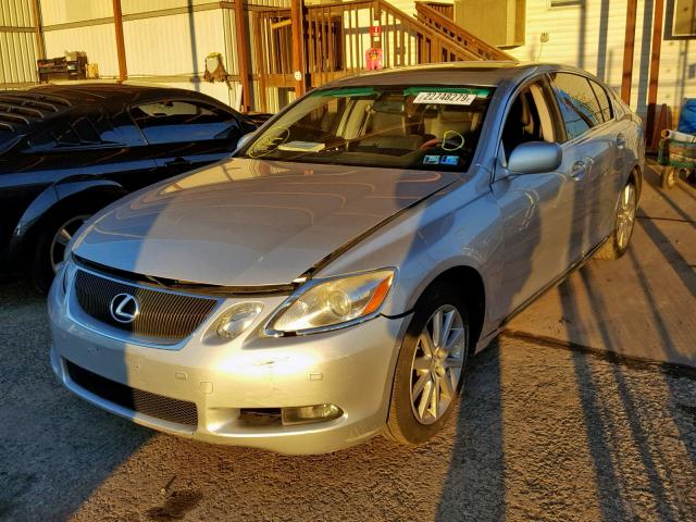 JTHBC96S475002021 - 2007 LEXUS GS 450H SILVER photo 2