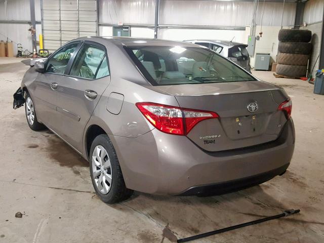 2T1BURHE1EC026962 - 2014 TOYOTA COROLLA L Boz foto 3