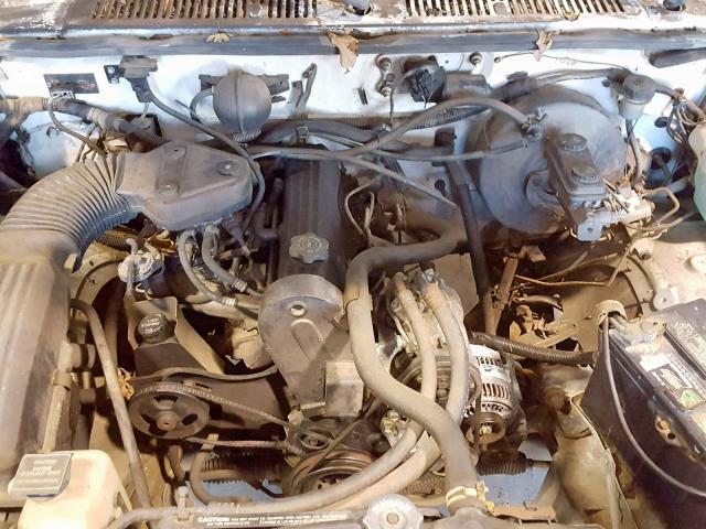 1B7FL26G9PS112795 - 1993 DODGE DAKOTA WHITE photo 9