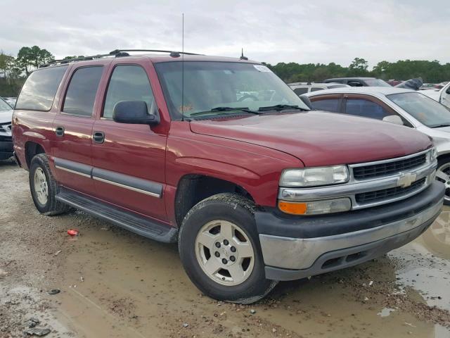 3GNEC16Z24G158759 - 2004 CHEVROLET SUBURBAN C RED photo 1