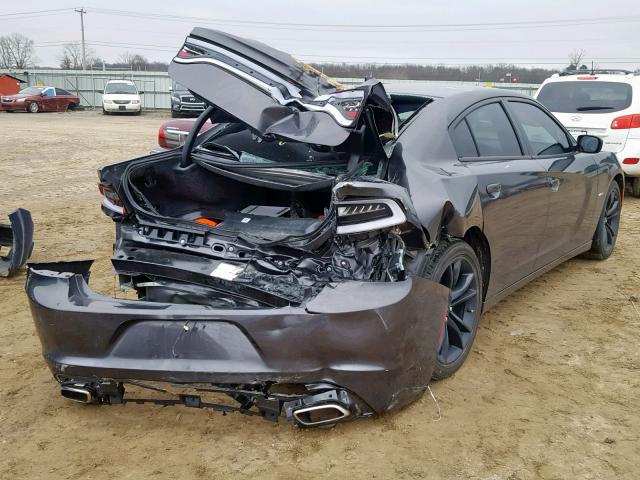 2C3CDXCT2HH529381 - 2017 DODGE CHARGER R/ 灰色 照片 4