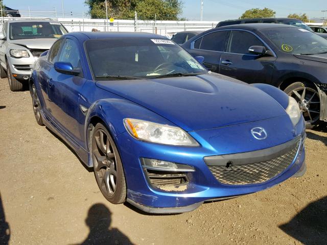 JM1FE1C29A0403765 - 2010 MAZDA RX8 BLUE photo 1