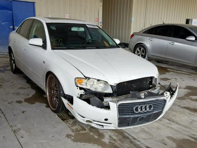 WAUAF78E17A098193 - 2007 AUDI A4 2 WHITE photo 1