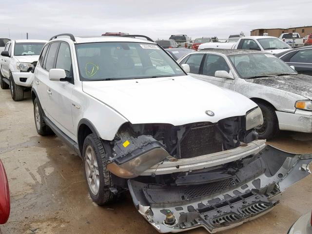 WBXPA73474WC44353 - 2004 BMW X3 2.5I WHITE photo 1