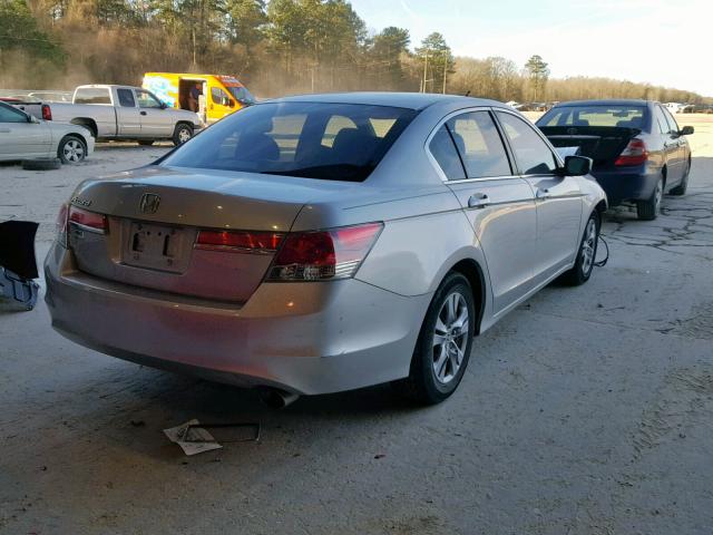 1HGCP2F48CA108297 - 2012 HONDA ACCORD LXP SILVER photo 4