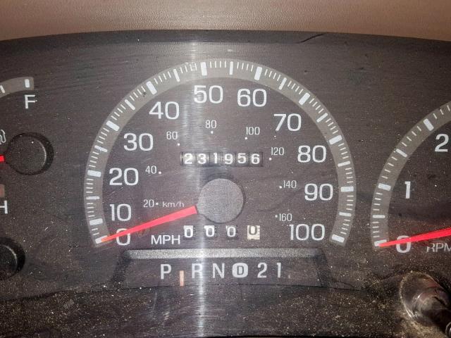 1FTDX1762VNB80329 - 1997 FORD F150 BLUE photo 8