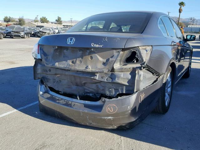 JHMCP26709C002253 - 2009 HONDA ACCORD EX GRAY photo 4