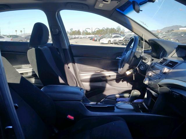 JHMCP26709C002253 - 2009 HONDA ACCORD EX GRAY photo 5