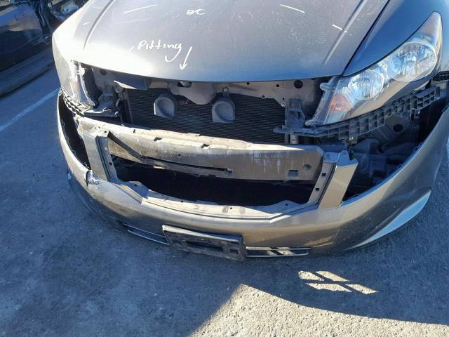 JHMCP26709C002253 - 2009 HONDA ACCORD EX GRAY photo 9