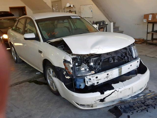 1FAHP23W19G105473 - 2009 FORD TAURUS SE WHITE photo 1