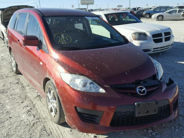 JM1CR293890347732 - 2009 MAZDA 5 RED photo 1