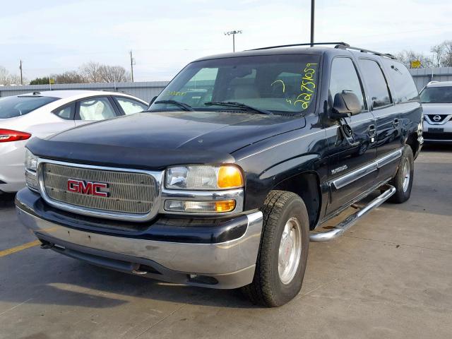 3GKFK16T1YG135589 - 2000 GMC YUKON XL K BLACK photo 2